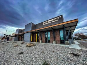 Community First Bank Branch in Richland, WA, where Jowed Hadeed and team offer personalized mortgage solutions.